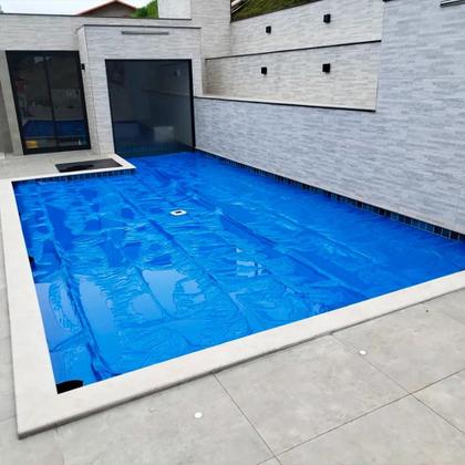 Imagem de Capa Térmica Piscina 5x2 Metros 300 Micra Atco Blue