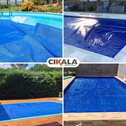 Imagem de Capa Térmica Piscina 5x2 Metros 300 Micra Atco Blue