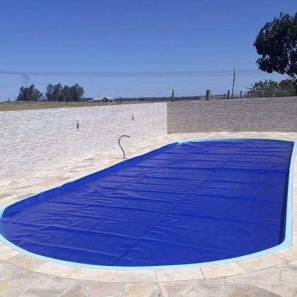 Imagem de Capa Térmica Piscina 7,5X4 500 Micras Proteção Uv Black/Blue