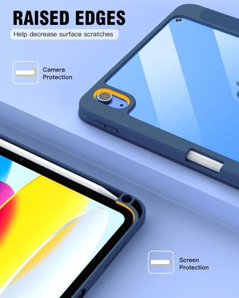 Imagem de Capa TiMovo para iPad (A16) 11ª geração de 11 polegadas com porta-lápis