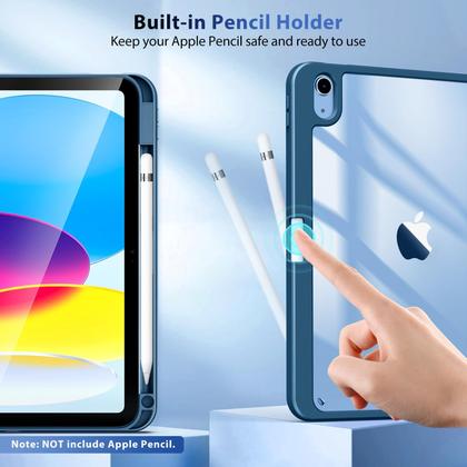 Imagem de Capa TiMovo para iPad (A16) 11ª geração de 11 polegadas com porta-lápis