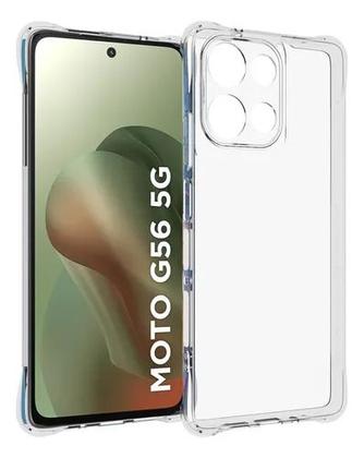 Imagem de Capa TPU Capinha Para Motorola Moto G56 5G Tela 6.7 Anti Impactos Transparente