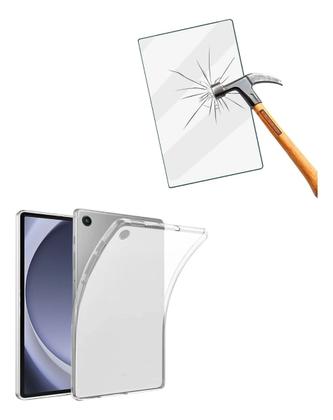 Imagem de Capa Tpu + Película Compatível Com Tablet Galaxy Tab A9 8.7   X110