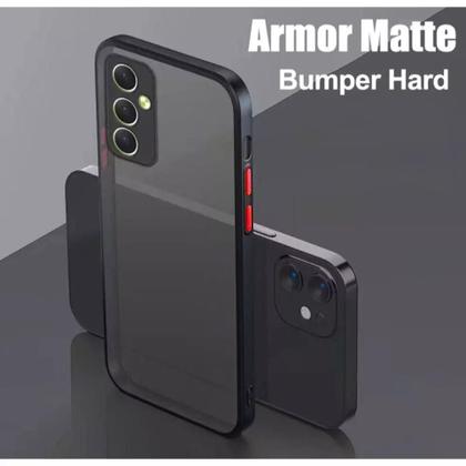 Imagem de Capa Translucida Fosca AntiImpacto Compatível Com Galaxy A54, A32, S20 FE, A16, S23, S22, A04E, A15, A50lA30S