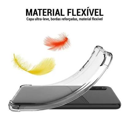 Imagem de Capa Transparente Anti Impactos TPU Capinha para LG K11 K11 Plus