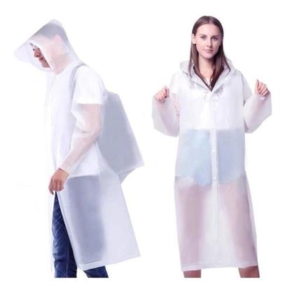 Imagem de Capa Transparente De Chuva Resistente Eventos Passeios