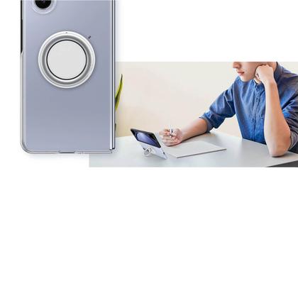 Imagem de Capa Transparente Original Samsung Para Galaxy Z Fold5 C/ Suporte Gadget