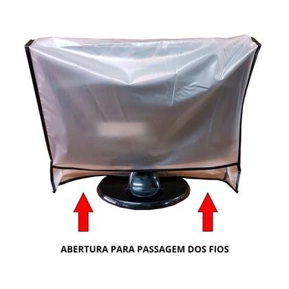 Imagem de Capa Transparente Para Monitor Full HD 20 21 22 Polegadas Resistente a Poeira Líquidos Impermeável