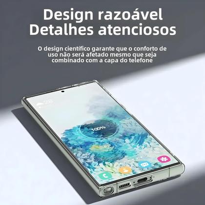 Imagem de Capa Transparente TPU para Samsung S24/S23/S22/S21 - Ultra Fina e Proteção Total