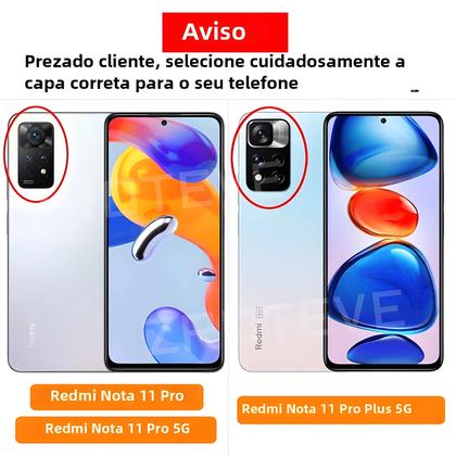 Imagem de Capa Traseira Slim Matte para Redmi Note 12/12S/11S/13 - Xiaomi