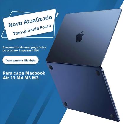 Imagem de Capa Ultra Fina Para MacBook Air De 13 Polegadas, Compatível Com M4 M3 M2 A3240 A3113 A2681