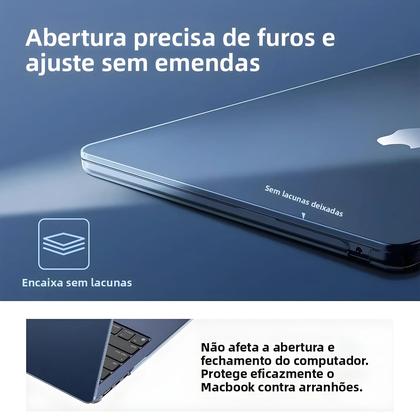 Imagem de Capa Ultra Fina Para MacBook Air De 13 Polegadas, Compatível Com M4 M3 M2 A3240 A3113 A2681