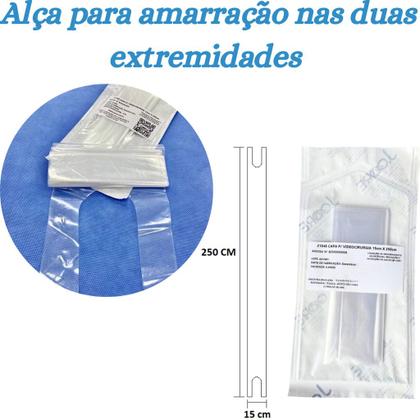 Imagem de Capa Videolaparoscopia 15x250cm Kit C/5un