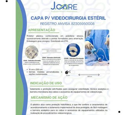 Imagem de Capa Videolaparoscopia 15x250cm Kit C/5un