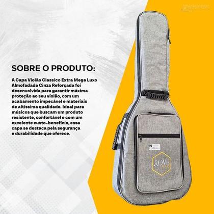 Imagem de Capa Violao Classico Siena Dusty Cinza Rove Music Bnmdvcdt