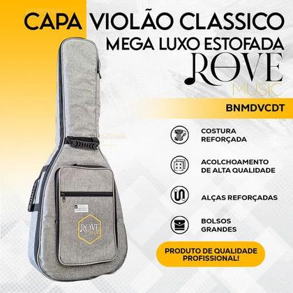 Imagem de Capa Violao Classico Siena Dusty Cinza Rove Music Bnmdvcdt
