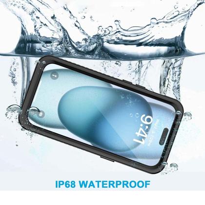 Imagem de Capa Waterproof A Prova Dágua Para iPhone 15 15 Plus Pro Max