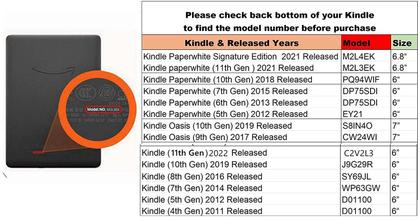 Imagem de Capa Zcooooool para Kindle Oasis de 7 polegadas em tecido