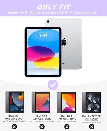 Imagem de Capa Zryxal para iPad (A16) 11 polegadas 2025/10,9 polegadas 2022 com lápis
