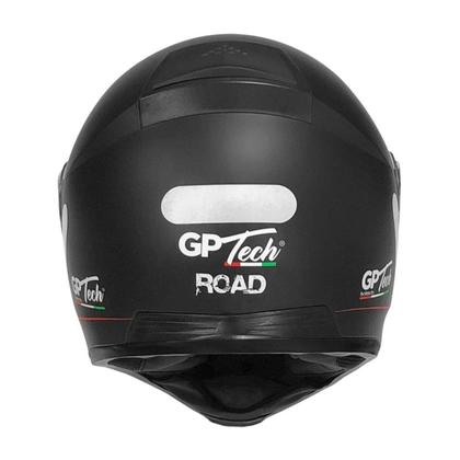 Imagem de Capacete a118 sv road articulado fosco preto-vermelho 58 0764460410501