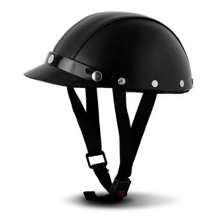 Imagem de Capacete Aberto Coquinho Patinete Motorizado Elétrico Bike Moto Custom Pro Tork Tamanho Único Preto