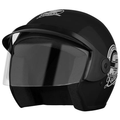 Imagem de Capacete Aberto Moto Liberty 3 Three Solid Masculino Feminino Confortável Segurança Acessórios Pro Tork