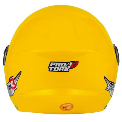 Imagem de Capacete Aberto New Liberty 3 Three Moto Masculino Feminino Pro Tork Conforto Proteção Segurança Resistência