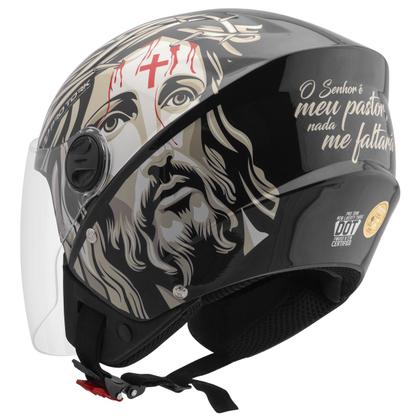 Imagem de Capacete Aberto New Liberty Three Cristo Pro Tork