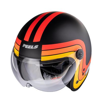 Imagem de Capacete Aberto Peels Click Yesterday Old School Novo Lançamento Com Óculos Interno 