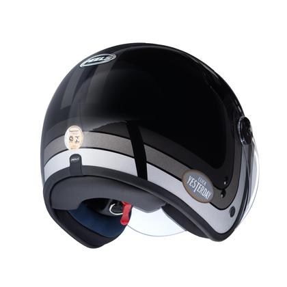 Imagem de Capacete Aberto Peels Click Yesterday Old School Novo Lançamento Com Óculos Interno 