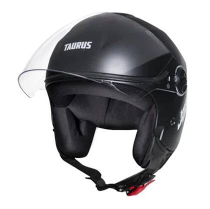 Imagem de Capacete Aberto Taurus Joy 23 Open Face Preto Fosco