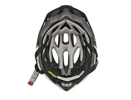 Imagem de Capacete Absolute Wild C/ Led Azul/pto Fosco M/g