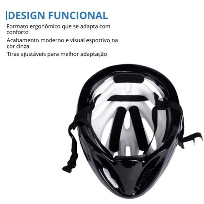 Imagem de Capacete Adulto Cinza A77-C P/ Ciclismo Bike PVC Acte Sports