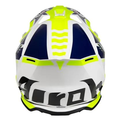 Imagem de Capacete Airoh Wraap Feel Yellow Blue Gloss