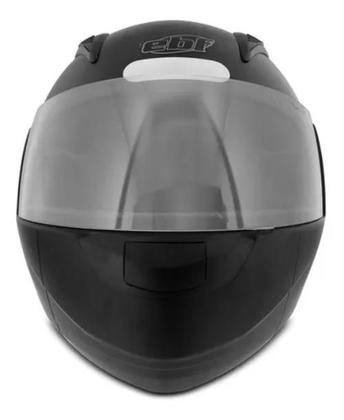 Imagem de Capacete Articulado Masculino Ebf E8 Solid Preto Fosco (Robocop) Moto