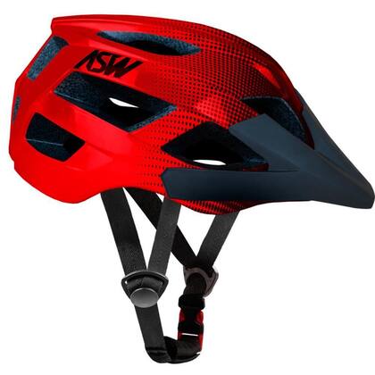 Imagem de Capacete ASW Accel Dots Vermelho