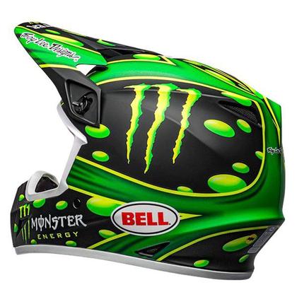 Imagem de Capacete Bell Mx9 Mips McGrath Showtime Monster Verde Preto