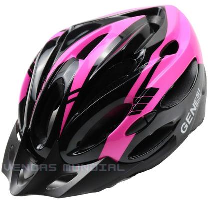 Imagem de Capacete Bike Ciclismo + Garrafa Térmica + Suporte + Sinalizador + Óculos + Par De Luvas