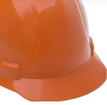 Imagem de Capacete c/ carneira/ jugular e catraca v-gard cor: laranja ca: 498 -msa