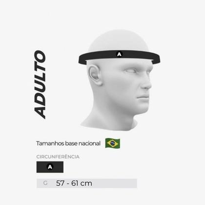Imagem de Capacete ciclismo Absolute Wild Flash led traseiro USB