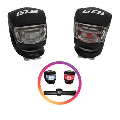 Imagem de Capacete Ciclismo Com Sinalizador De Led Leve Resistente Bicicleta Adulto Bike + Par De Sinalizador