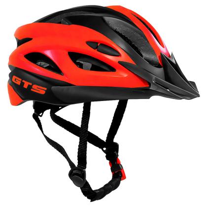 Imagem de Capacete ciclismo Gts Racing Series Com led.