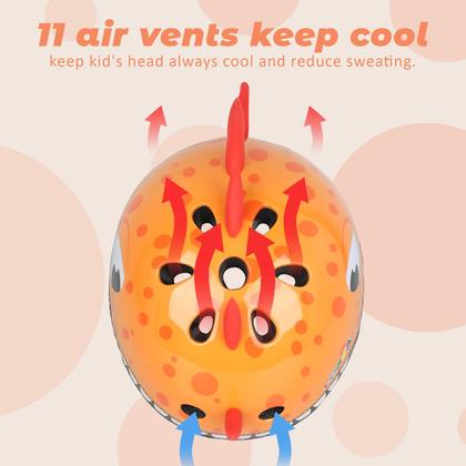 Imagem de Capacete de bicicleta Atphfety Toddler Kids, ajustável de 4 a 58 cm de 1 a 14 anos