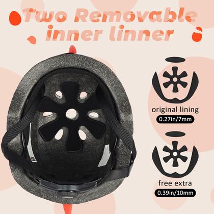 Imagem de Capacete de bicicleta Atphfety Toddler Kids, ajustável de 4 a 58 cm de 1 a 14 anos