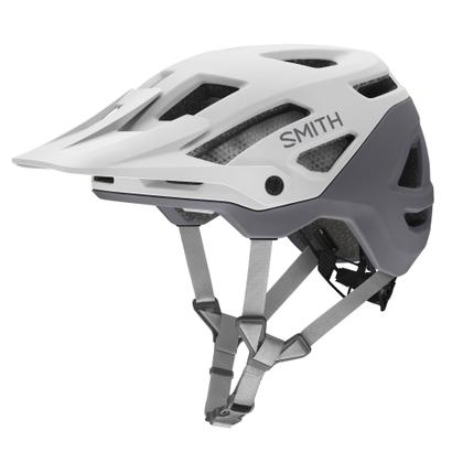 Imagem de Capacete de ciclismo MTB Smith Payroll  Mountain bike para adultos + capacete de bicicleta elétrica com tecnologia MIPS + cobertura Koroyd  Proteção leve contra impactos para homens e mulheres  branco fosco/cimento, médio