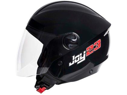 Imagem de Capacete de Moto Aberto Taurus San Marino JOY23 Preto Tamanho 56