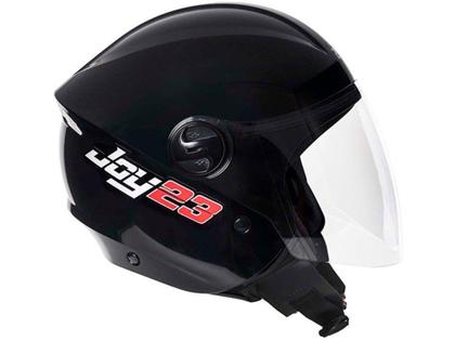 Imagem de Capacete de Moto Aberto Taurus San Marino JOY23 Preto Tamanho 56
