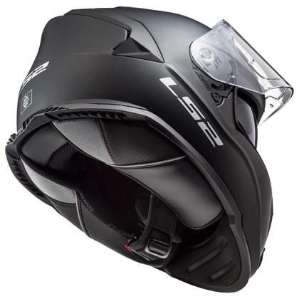 Imagem de Capacete de motocicleta LS2 Assault Full Face com SunShield Black XL