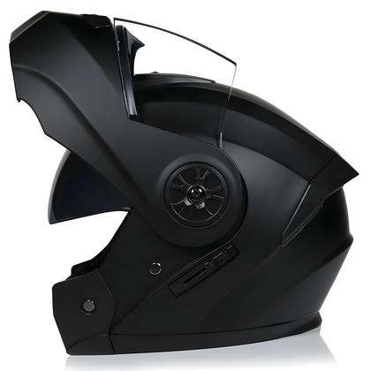 Imagem de Capacete de Motocicleta Modular com Viseiras Duplas - Aprovado DOT