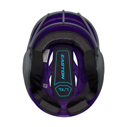 Imagem de Capacete de rebatidas de softball Easton GHOST bicolor roxo L/XL